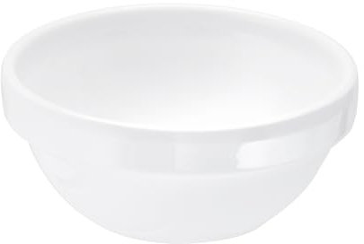 APS 79018 Schälchen FRIENDLY BOWL Ø 7,5 cm, Höhe 3,5 cm, 50 ml, weiß, hergestellt aus gebrauchtem Plastik, Made in Germany