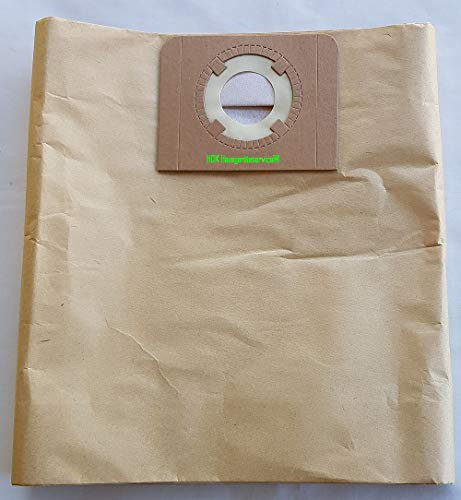 10xStaubsaugerbeutel kompatibel mit Scheppach WDT 30 Nass-Trockensauger