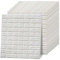 TRMLBE 3D Wandpaneele Selbstklebend 10 Stück Steinoptik Deckenpaneele Wandverkleidung 7mm Wasserdicht Wandaufkleber Wandtapete für Küche, Bad,Wohnzimmer 77x70cm - Weiß