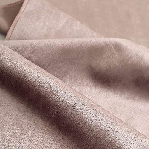 Tischläufer, Samt, Satin, 30 x 271 cm, Rosa
