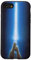 Hülle für iPhone SE (2020) / 7 / 8 Star Wars Luke Skywalker blaues Lichtschwert schwarz