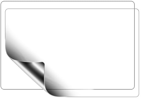 Asoway Protector Pantalla Hidrogel Protector Universal y recortable 310 x 210 mm [2 Piezas], flexibilidad HD Antihuella Alta Sensibilidad