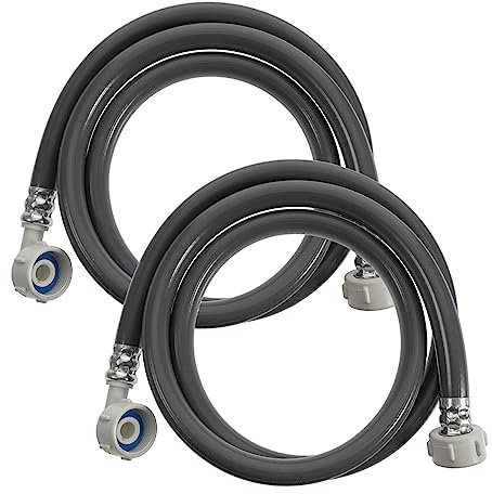 CORHAD 2stücke Wassereinlassschlauch Für Waschmaschine Schlauchverbinder Aus Pvc-material Passend Für Automatische Waschmaschinen Hochdruck Und Zugfest Installieren