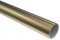 INTERDECO Rohr aus Metall in Messing Antik 20 mm Ø für Gardinenstangen, Typ 1120901 AZA, 140 cm