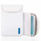 White Neoprene 10 inch Tablet Pouch - Universal Sleeve Case for Protection & Carrying of Portable Electronics