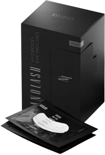 Nanolash Hydrogel Pads zur Wimpernverlängerung 50 Paar - Augenpads für Wimpern-Lifting, Gel-Augenpads (MINI)