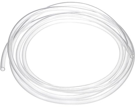 M METERXITY Tubing Carburetor Fuel Vent Line, 4mm(0.16) ID 6mm(0.24) OD 2m(7') Long Polyurethane Gas Oil Tube for ATV/Go Kart/Dirt Bike, Universal Petrol Pipe Replacement [Clear]