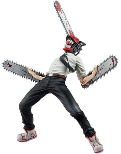 Anime Denji Figur 18cm Denji Action Figuren Modell PVC Cartoon Statue Desktop Ornamente Sammlerstücke, Geschenke für Anime Fan