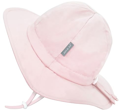 Jan & Jul Cappello da Sole Regolabile in Cotone per Bambina