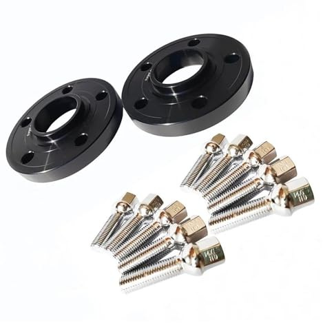 Spurverbreiterungen Für VW Für Touareg 2010-2018 10 Mm 5x130 71,6 CB Pro 6061-T6 Aluminium-Spurverbreiterungen Mit 10 Kugelgelenken 14x1,5 Distanzscheiben Set