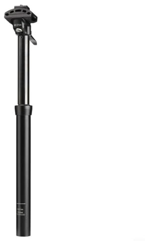CNANRNANC Hydraulische Sattelstütze für Fahrrad mit 125 mm verstellbarem Winkel, manuelle Steuerung, Aluminiumlegierungsmaterial