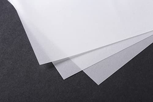 Clairefontaine 975075C Ries Transparentpapier (DIN A3, 29,7 x 42 cm, 50 Blatt, 55 g, ideal für technische Zeichnen) transparent