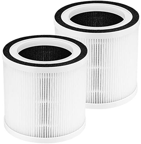 2 Stück BREEVA A1 Filterersatz, kompatibel mit TCL BREEVA A1/A1W Luftreiniger, Ersatzteil # Breeva A1F【Nicht passend für TCL Breeva A1C/A2/A3/A5 Luftreiniger】