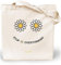 Loxato Stoffbeutel Bedruckt - Stofftasche - Baumwolltasche Bedruckt 100% B35 x H42 x T8 cm - Tragetasche Canvas-Stoff 220 g/m2 - Jutebeutel - Einkaufstasche Lange Henkel 70cm - Einkaufsbeutel