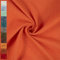 Musselin Stoff Sunny, Double Gauze, uni dunkelorange (Länge am Stück: ab 50cm / Breite: 130cm)
