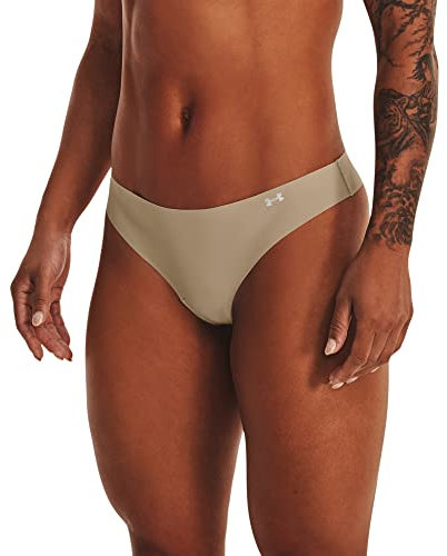 Under Armour Ps Thong 3er Tanga Damen braun, S Damen