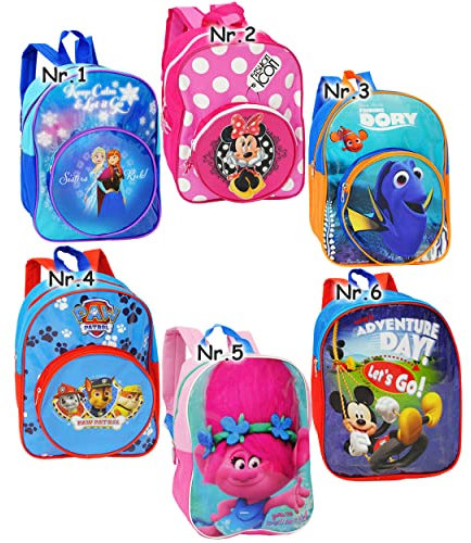 alles-meine.de GmbH Rucksack - - Findet Nemo/Fisch Dory - Tasche - wasserfest & beschichtet - Kinderrucksack/für Kinder - groß Kind - Mädchen - Jungen - z.B. für Kinderga..