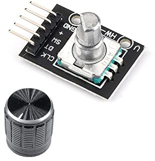 1 stücke KY-040 360 Grad Rotary Encoder Module mit 15×16,5 mm Potentiometer Drehknopf Lochkappe