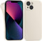 MyGadget Case for iPhone 13 Mini - Cover Ultra Thin TPU - Soft Touch Rubber & Anti-Scratch Shell - Flexible Silicone - Matte Off White