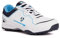 SG SG Club 5.0 Herren-Sportschuhe für Cricket, Wht/Nvy/Teal Cricketschuhe, Weiß/Marineblau/Blaugrün, 37 EU