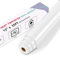 IModeur 25 Ft White Heat Transfer Vinyl — 30.5 x 763 cm Iron on Vinyl for Fabric, PET Backing White Vinyl for T-Shirts, Clothes, Hats, Bags and Other Textiles, HTV Vinyl Roll Easy to Weed