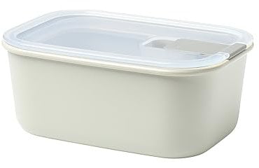 Mepal – Frischhaltedose EasyClip – Schüssel mit Deckel & Klickverschluss – Geeignet für Mikrowelle, Dampfgarer, Kühl- und Gefrierschrank – Luftdicht & auslaufsicher – 700 ml – Nordic white