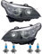 EISENFELS Set 106571119 erstellt mit Scheinwerfer links und rechts + COOL BLUE INTENSE H7 Leuchtmittel kompatibel mit 5er Touring E61 E60
