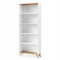 VBChome Bücherregal 60 x 192 x 32 cm Weiß Bücherregal mit 4 Fächern Standregal Büroregal Regal Mehrzweckschrank für Flur Schlafzimmer Wohnzimmer Kinderzimmer