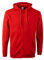 Mukua Sf270u Sweat à Capuche zippé, Rouge, M Mixte