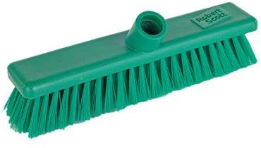 Robert Scott Soft Washable Broom Head, Green 30cm, 12 inches