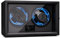 KLARSTEIN - Caricatore per Orologi Automatici, per 2 Orologi, con sportello in Acrilico, Carica Orologi Automatico, LED Blu, Watch Winder con 4 impostazioni TPD