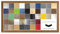 RahmenMax Skane Bilderrahmen Posterrahmen Puzzlerahmen 40x120 cm Eiche Rustikal P 43 Dekor 120x40 cm mit weisser Rückwand und Antireflex Acrylglas