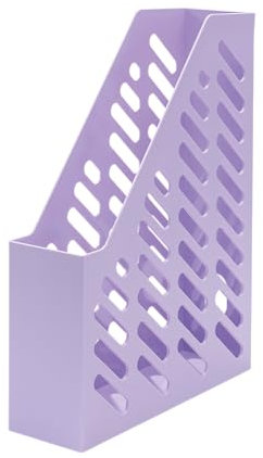 HAN Lot de 10 porte-revues classiques - 1601-887 - Qualité supérieure - Violet pastel
