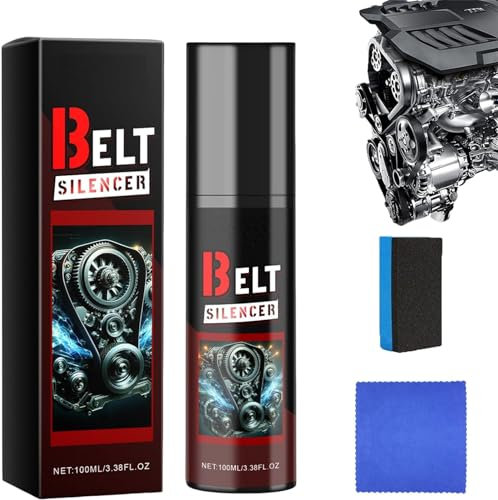 Automobile Engine Belt Conditioner, Conditioner for Car Engine Belt, Belt Dressing Spray Automotive, Lubrication & Silencer Spray for Automotive Engine Belts (1Pcs)