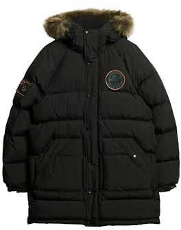 Superdry Herren Langer Everest Baffled Parka