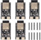 QIQIAZI ESP-C6 ESP-32-C6 Entwicklungsboards, für ESP-32 C6-Modul, Unterstützt WiFi + Bluetooth, 4 MB Flash mit Typ-C-Schnittstelle, kompatibel mit Arduino（5 Stück）