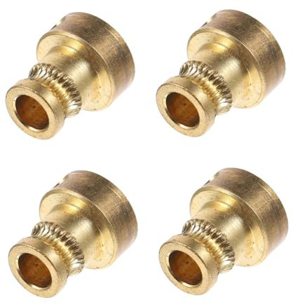 FUNOMOCYA 4 Stück 3 Mm Reduzierstück Extruder-zufuhrrad Extrusionsrad 3d-drucker Ersatzteil Antriebszahnrad Zufuhrzahnrad