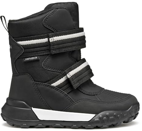 Geox JUNIOR J TREKKYUP BOY B ABX ANKLE BOOTS BLACK 29_EU