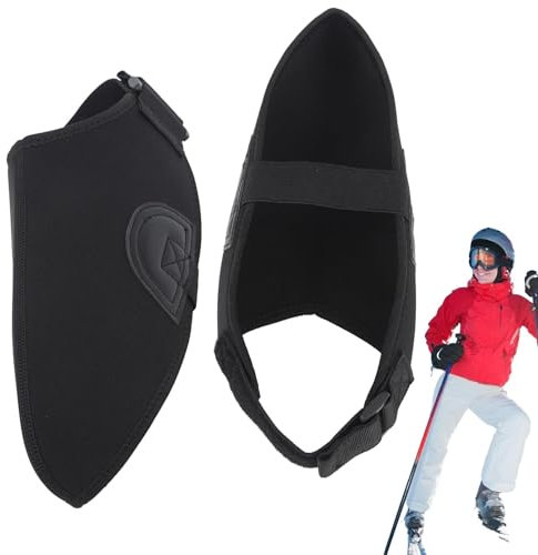 Housses de coffre isolées, raquettes à neige isolées, chauffe-chaussures de sport de protection d'hiver - Protection coupe-vent pour bateau - Accessoire de sports d'hiver pour skieurs, amis