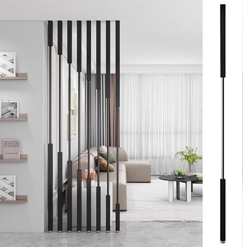 Raumteiler, verstellbar, 50–170 cm, Trennwand für Badezimmer, Kinderzimmer, Studio, Wohnung – stilvoller Raumtrenner (1 Stück, Farboptionen)