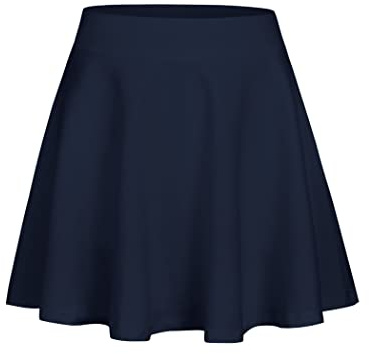 Arshiner Rock für Mädchen Tennisrock mit Hose Drunter Hohe Taille Sportrock | A-Linien Faltenrock,Kinder Hosenrock,Cheerleader,Sommerröcke mit Taschen,6-15 Jahre