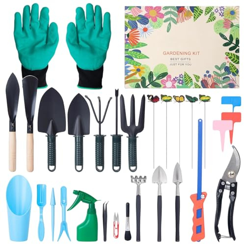Weihnachts Countdown Kalender - 24 Tage Praktisches Set - Gartenwerkzeug-Set,Für Frauen Und Männer Für Garten Und Gartenarbeit Für Outdoor Indoor Für Zuhause Rasen