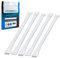 Litcessory Extension Cable for Philips Hue Lightstrip Plus (150mm, 5 Pack, White - STANDARD 6-PIN V3 / WIZ Lightstrip)