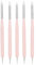 Anself 5 St¨¹ck 2-Wege Nail Art Dotting Tools Silikon Nagel Pen UV Gel Nail Art Pinsel