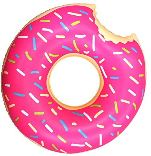 Best Sporting Schwimmreifen Erwachsene I Donut Schwimmring I Schwimmreifen groß I Pool Donut I Schwimmring Donut I aufblasbarer Schwimmring Donut 107cm I Schwimmring I Schwimm Ring I Pool Ring
