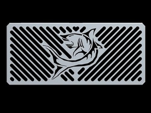 Honda CB 600 Hornet BJ 1998-2002 - Copertura per radiatore e griglia di raffreddamento, colore: Argento