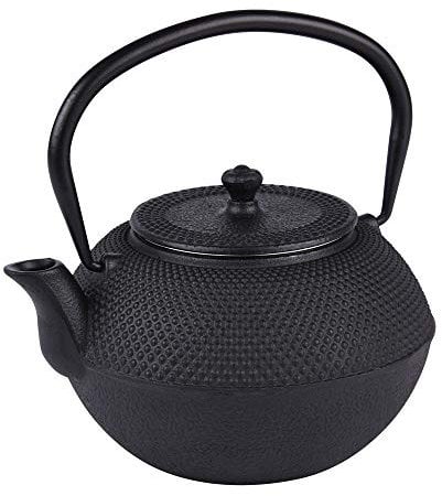 Table Passion - Théière en fonte avec filtre inox 1.2 l Asia noire