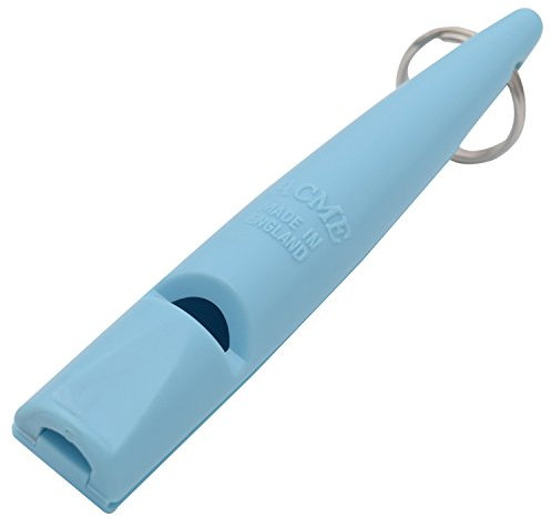 ACME Hundepfeife No. 211,5 mit Anleitung - Das Original aus England: laut und weitreichend (Baby Blue)
