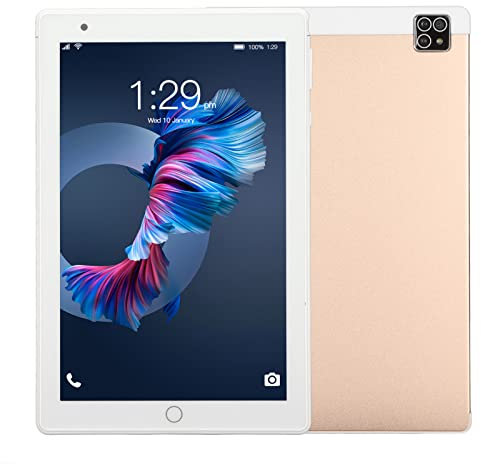 VBESTLIFE Tableta de 8 Pulgadas, Tableta Android 10, 4 GB de RAM, 64 GB de ROM, 128 GB Ampliable, Cámara Dual, Modo de Espera de SIM Dual, Pantalla Táctil