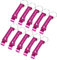 10PCS Personalised Bottle Opener Keychain Bulk Custom Beer Bottle Opener with Logo Text Engraved Wedding Bottle Opener Favors Customised Gifts for Guests Baby Shower Birthday Party-Pink